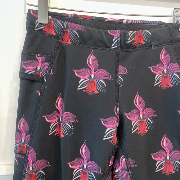 Fendi Floral Print Leggings - Never Worn - Picture 2 of 6